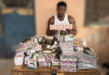 Accra: Eight arrested in police anti-narcotics operation at Okaishie